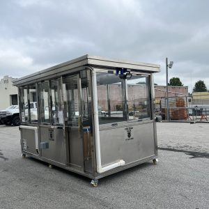 6.5 x 12 Stainless Steel Bathroom Guard Shack