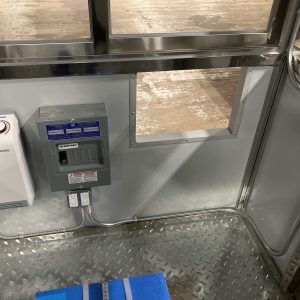 Basic HVAC & Electric Package, Stainless Steel Guard Shack 5x5