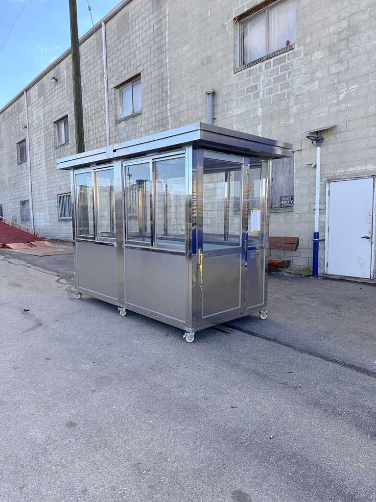 5 x 10' Stainless Steel Guard Shack