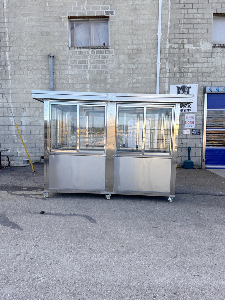 5 x 10' Stainless Steel Guard Shack - Image 5
