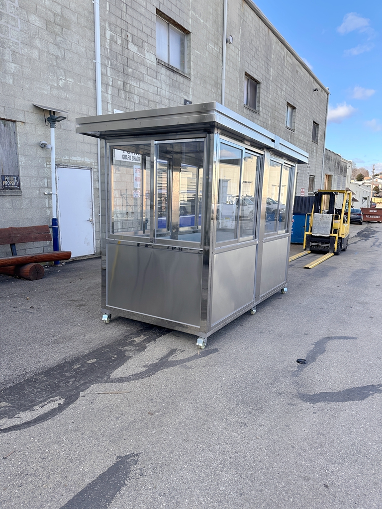 5 x 10' Stainless Steel Guard Shack - Image 6
