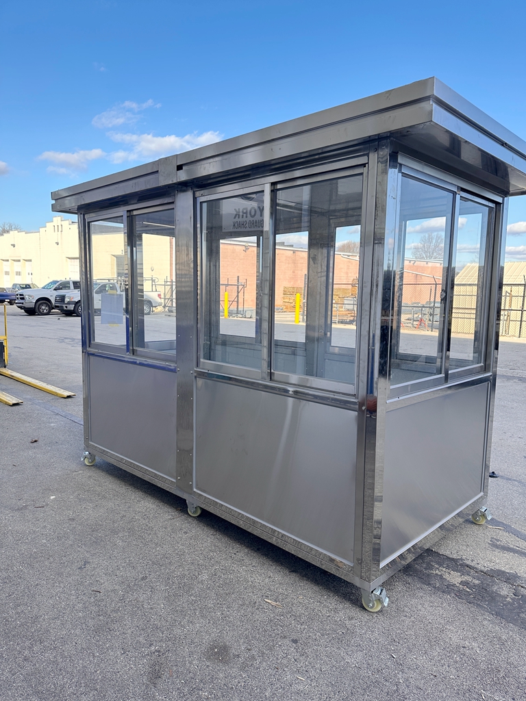 5 x 10' Stainless Steel Guard Shack - Image 2