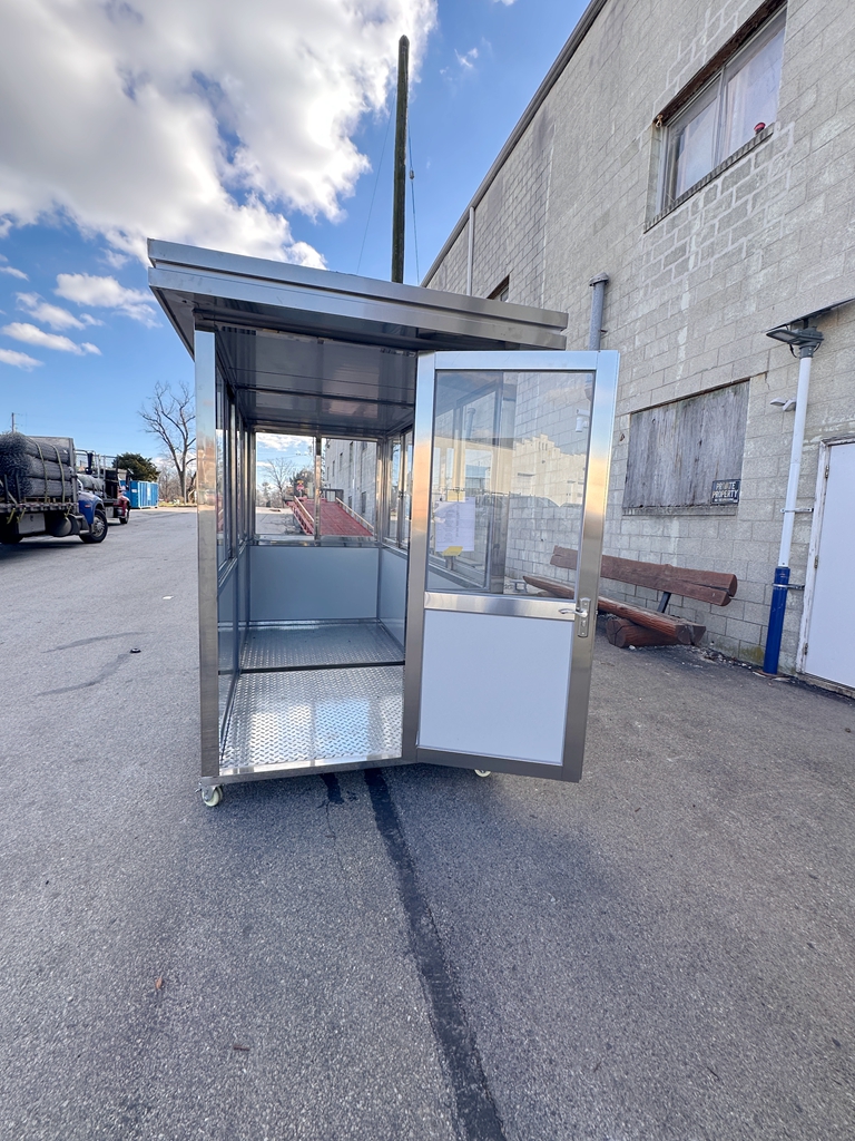 5 x 10' Stainless Steel Guard Shack - Image 9