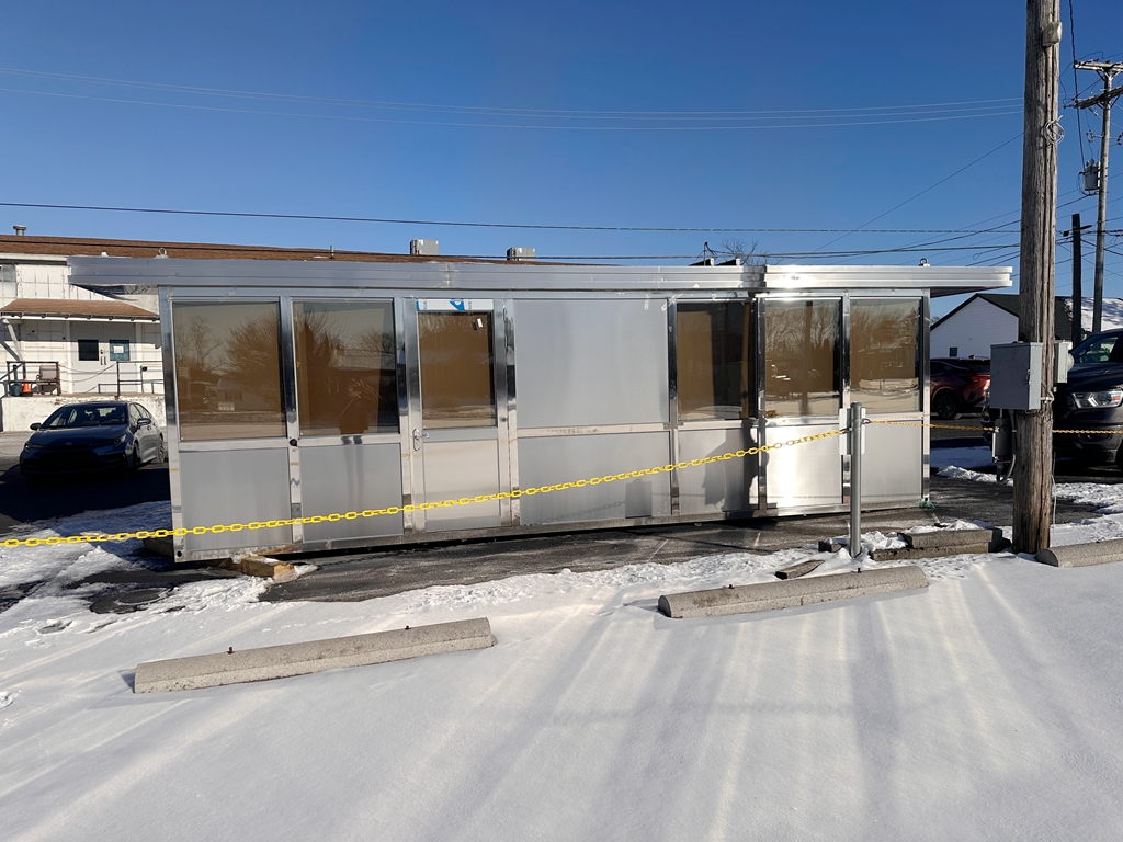 Stainless Steel Guard Shack, custom size 12x 24 - Image 2